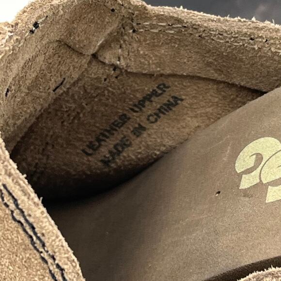 Floggs Diana Suede Platform Clog in Tan Size 6.5 - Picture 6 of 8